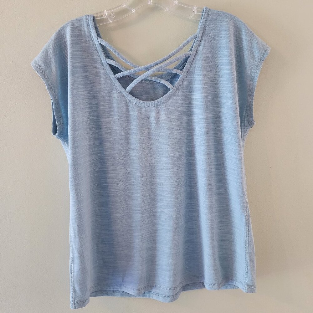 T by Talbots Back Strap Tee, Size MP, Like New